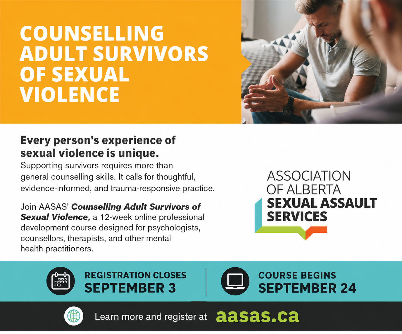 AASAS Councilling Ad