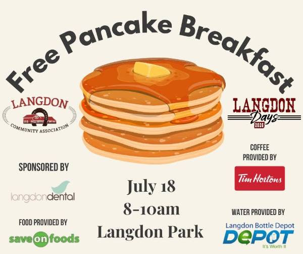 Langdon Dental Pancake Breakfast