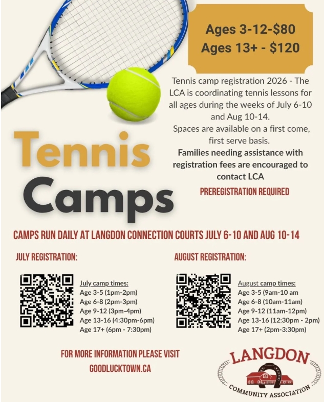 Langdon Tennis Camps