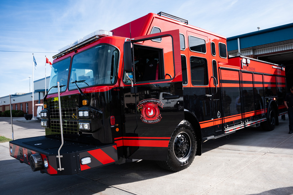 Chestermere firefighters to camp on station roof for colleague living with ALS