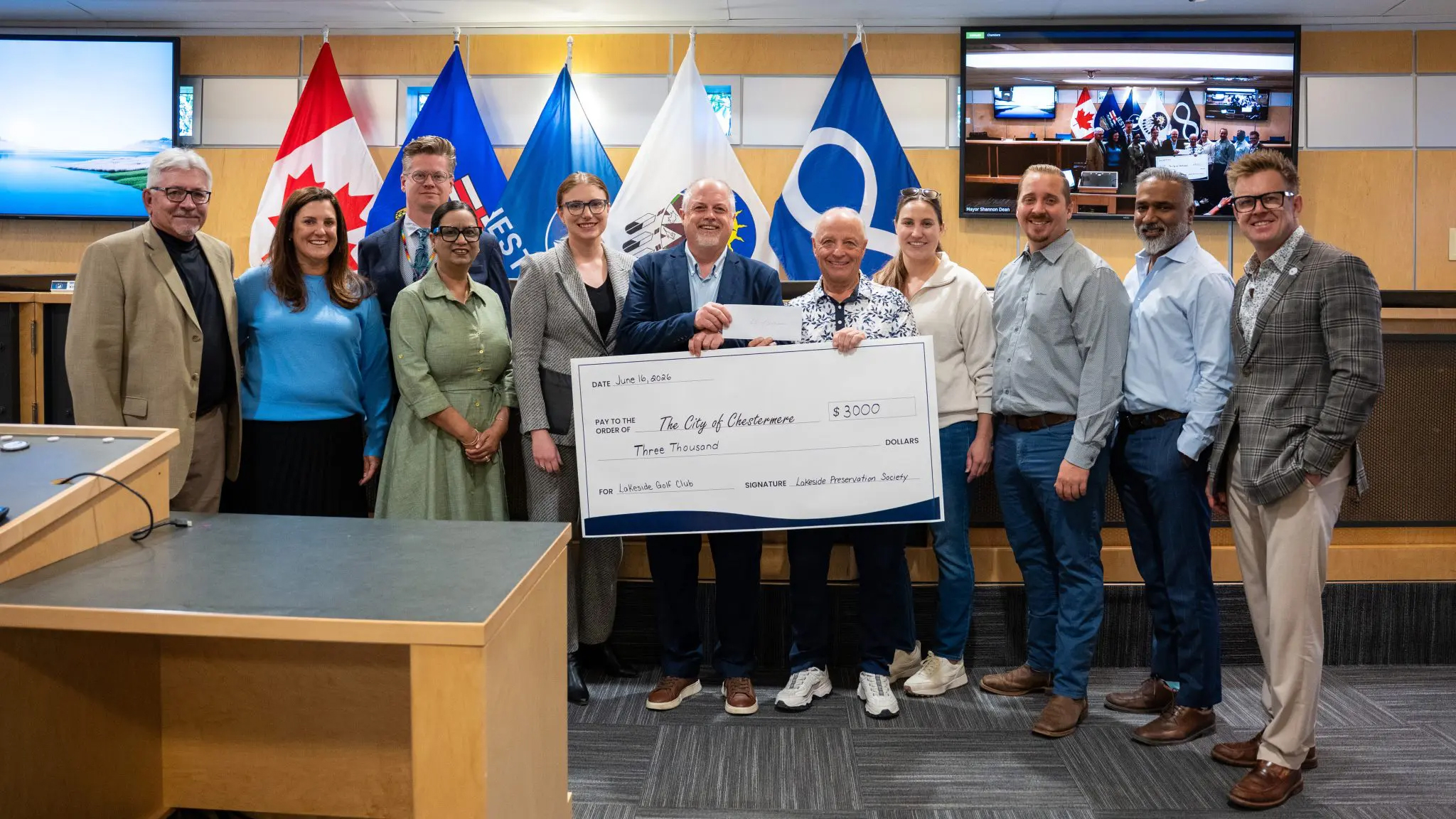 Community Fundraising Supports New Shelter at Lakeside Golf Club