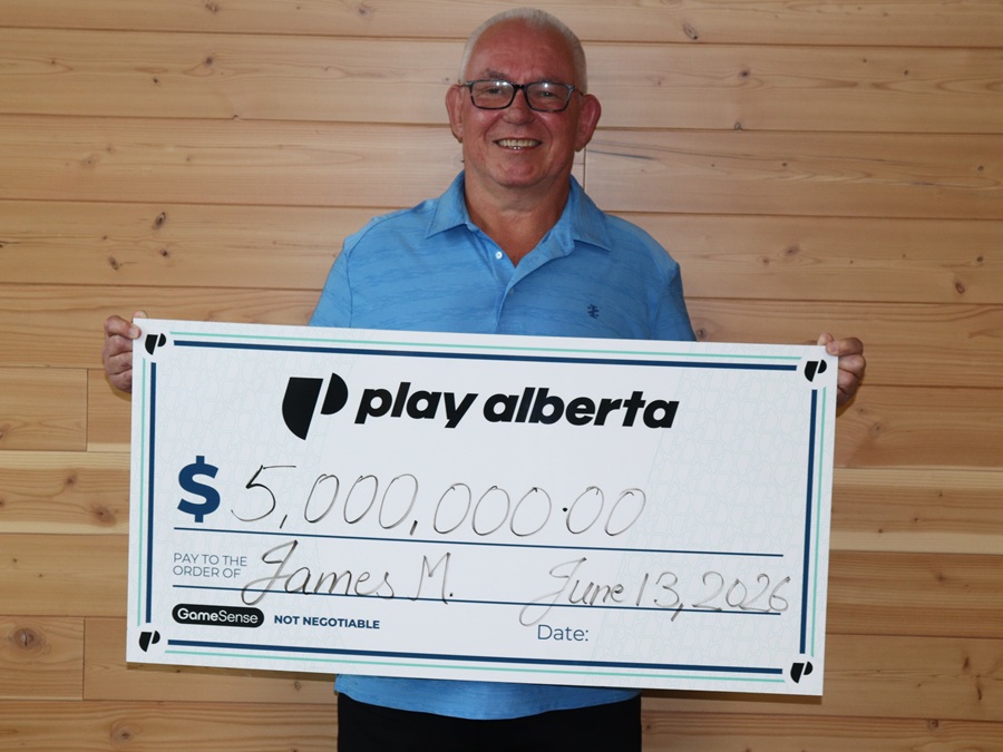 Langdon Man Wins $5 Million Lotto 6/49 Prize