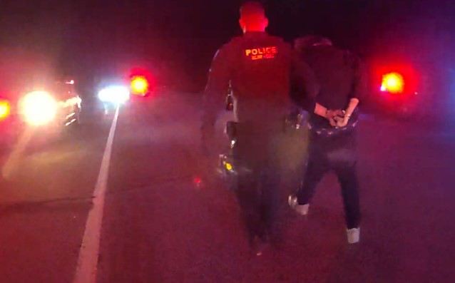Strathmore RCMP and partners arrest two males after lengthy crime spree