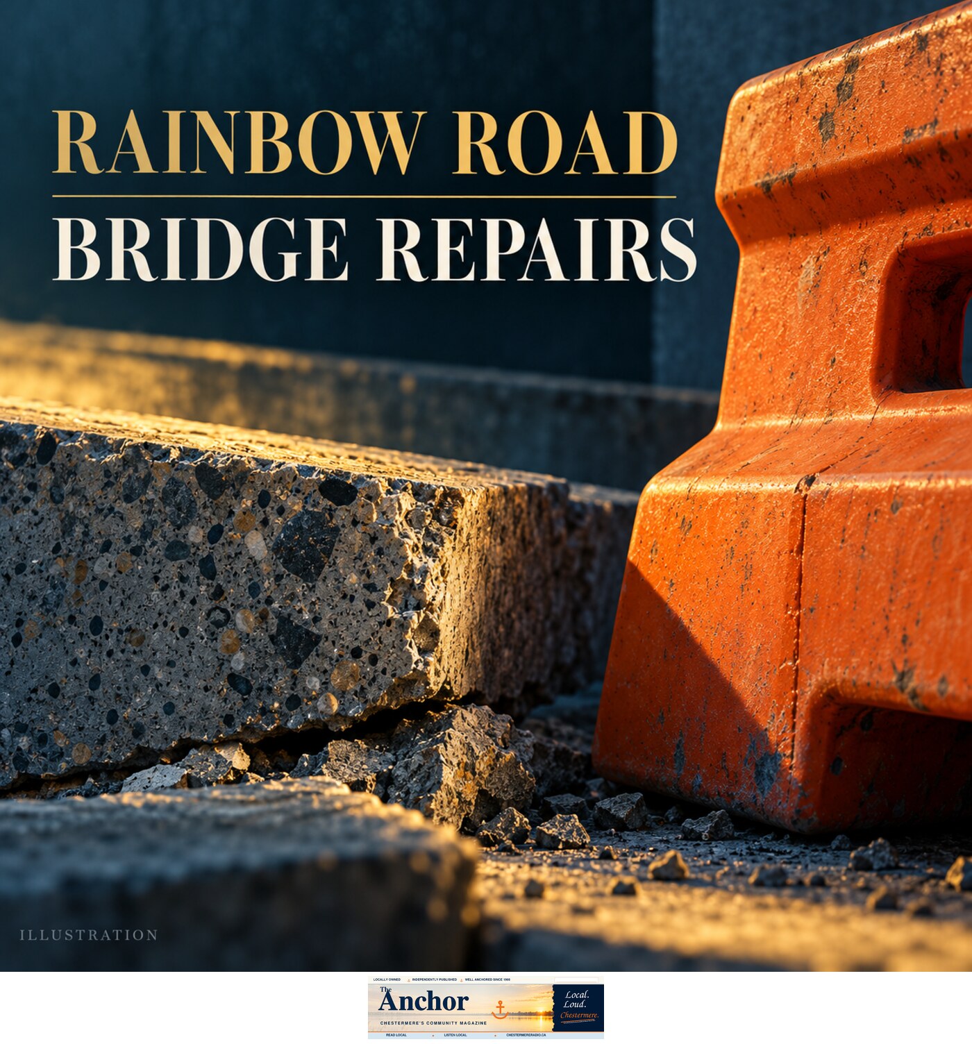 Rainbow Road Bridge stays open during repairs